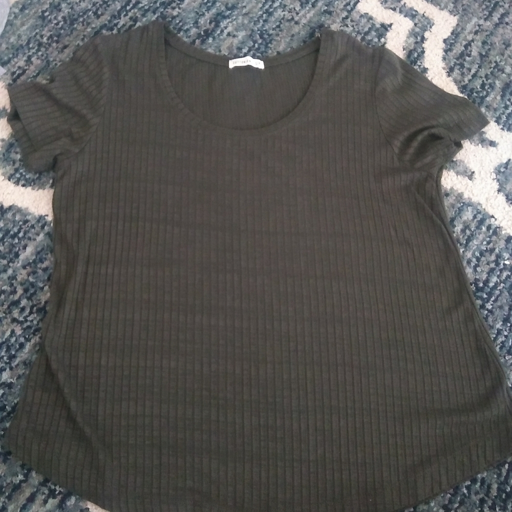 Dark Green Shirt